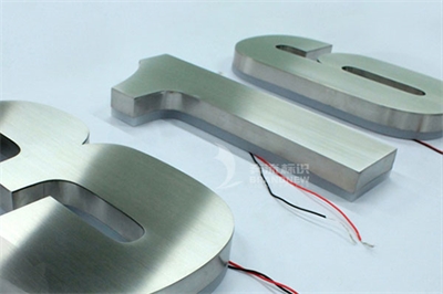 不銹鋼字的應用